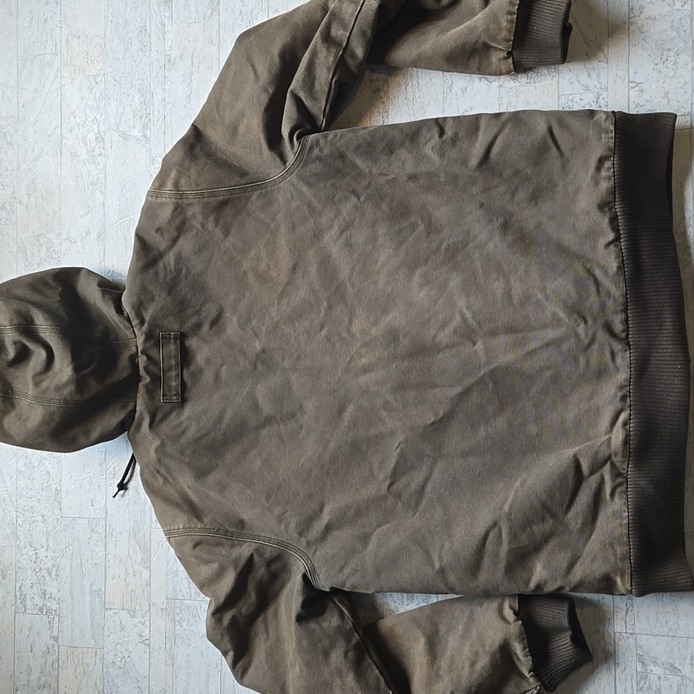 L.L. Bean Vintage Mens Size Large Tall Katahdin Iron Works Bomber Work Jacket LT - Picture 6 of 12